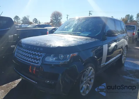 2016 Land Rover Range Rover 3.0L V6 Supercharged Hse z USA, uszkodzony, nr VIN SALGS2PF1GA287733